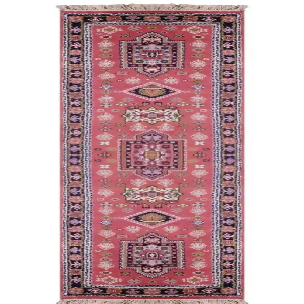 One Of The Kind Persian Tabriz Rug 9'10" x 2'6" zandirugs